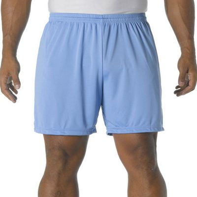 A4 N5244 Adult Cooling Performance 7 Shorts Light Blue Large