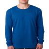 Next Level N3601 Mens Premium Fitted Crew Tee Cool Blue Large view 1