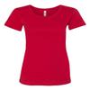 Next Level N1510 Ladies Ideal Crew Tee Red X-Large view 1