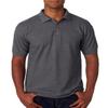 Fashion Gildan 3800 100% Cotton Pique Polo Dark Heather Large view 1