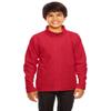 Team 365 TT90Y Youth Campus Jacket Sport Red Large view 1