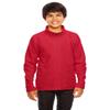 Team 365 TT90Y Youth Campus Jacket Sport Red Large view 3