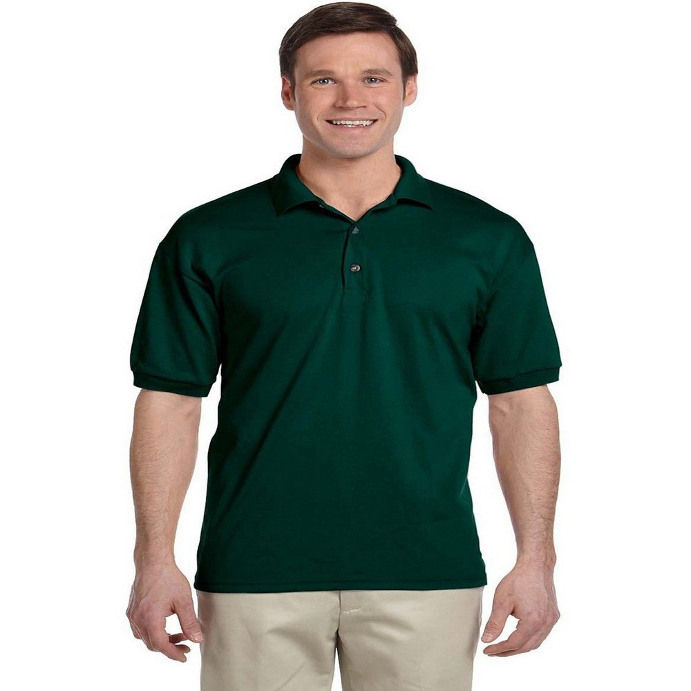 Fashion Gildan G8800 Jersey Polo Forest Green 5X-Large