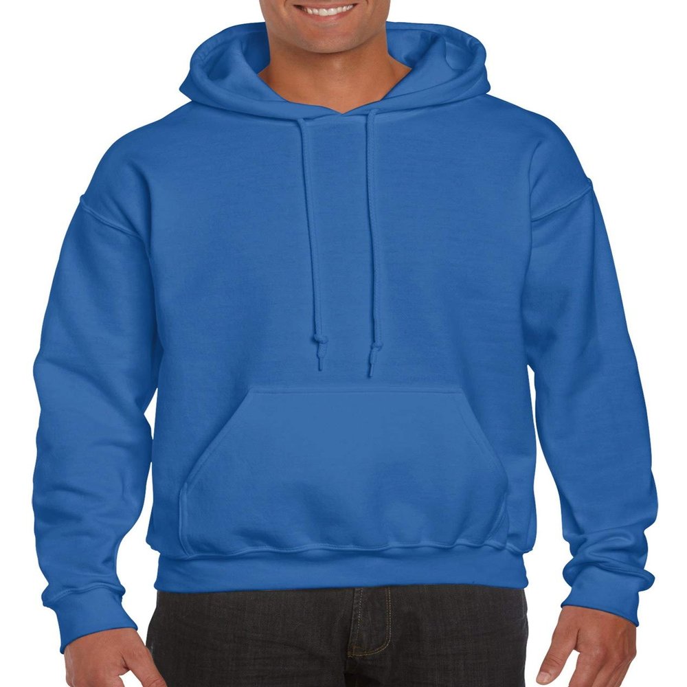 Fashion Gildan 12500 Hooded Sweatshirt Royal X-Large