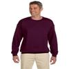 Fashion Gildan 18000 Adult Sweatshirt Maroon XX-Large view 3