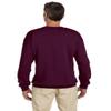 Fashion Gildan 18000 Adult Sweatshirt Maroon XX-Large view 4
