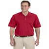 Harriton M265 Easy Blend Polo Red Large view 3