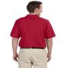 Harriton M265 Easy Blend Polo Red Large view 4