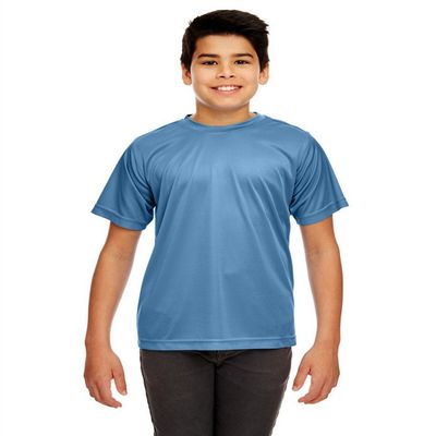 ULTRACLUB Big Boy's Cool & Dry Sport Interlock Tee Indigo