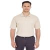 UltraClub 8210 Mens Cool & Dry Mesh Pique Polo Stone Small view 1