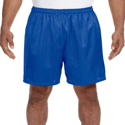 A4 N5293 Adult Tricot-Lined 7 Mesh Short Royal Medium