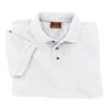 Harriton M200 Mens Ringspun Cotton Pique S-Sleeve Polo White XX-Large view 1