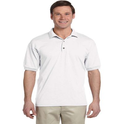 Fashion Gildan G8800 Jersey Polo White 4X-Large