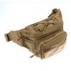 DLP Tactical MOLLE CCW Waist Bag Tan  Tactical EDC Fanny Pack with Concealed Carry Compartment  600D Nylon Belt Bag with Multiple Pockets Bungee Retention and MOLLE Attachment view 1