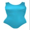 Sookie Active Basic Tank Leotard (LIGHT BLUE, Ladies X-Small) view 1