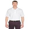 UltraClub 8405 Performance Polo Shirt White Small view 3