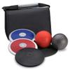 Track Emporium Five Star High School Boy's Discus & Shot Put Value Package. Meets All NFHS Specifications. Competition and Practice Economy Set. view 1