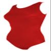Sookie Active Basic Tank Leotard (RED, Ladies Medium) view 2