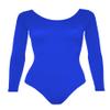 Sookie Active Basic Long Sleeve Leotard (ROYAL, Ladies X-Large) view 1