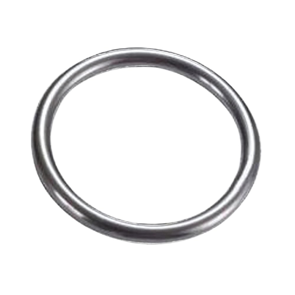 Stainless Steel Round Ring 316 Marine Grade by MarineNow (7/16" x 4" (12mm x 100mm), 5-Pack)
