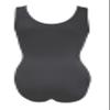 Sookie Active Basic Tank Leotard (CHARCOAL, Ladies 3X-Large) view 3