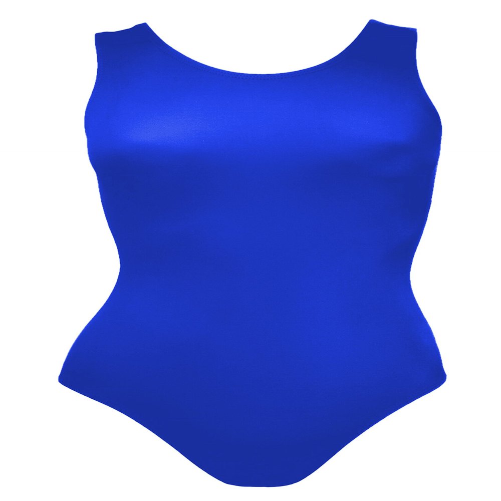 Sookie Active Basic Tank Leotard (ROYAL, Ladies Medium)