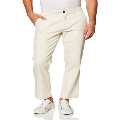 Amazon Essentials Men's Classic-Fit Casual Stretch Chino Pant, Stone, 40W x 29L