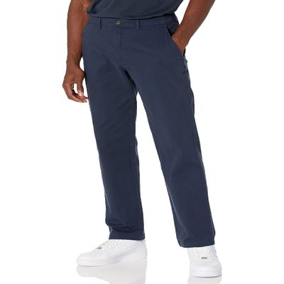 Amazon Essentials Men's Classic-Fit Casual Stretch Chino Pant, Dark Navy, 31W x 28L