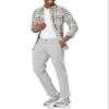 Amazon Essentials Mens Straight-Fit Casual Stretch Chino Pants, Grey, 36W x 31L view 4