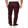 Amazon Essentials Men's Classic-Fit Casual Stretch Chino Pant, Burgundy, 33W x 32L view 3