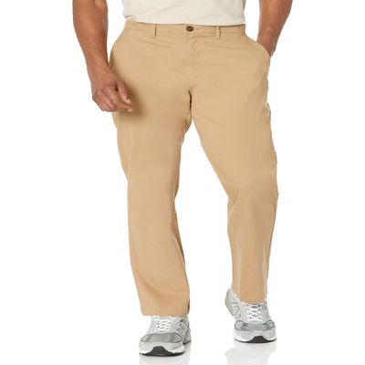 Amazon Essentials Men's Classic-Fit Casual Stretch Chino Pant, Mushroom Brown, 29W x 30L