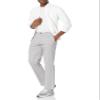 Amazon Essentials Men's Classic-Fit Casual Stretch Chino Pant, Grey, 35W x 32L view 4