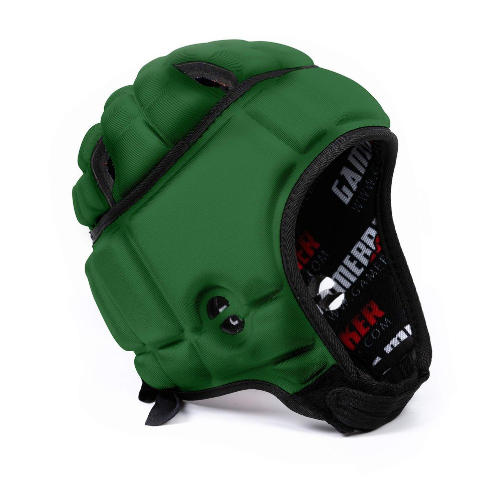 GB Multi-Sport Protective Headgear GB-5-02 (Green, Medium), Soft-Shell Helmet for Various Sports, Protective Sports Gear with Superior Ventilation Design - GameBreaker