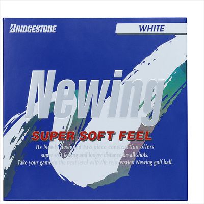 Bridgestone NCWX Golf Ball, Newing, Super Soft Feel, Unisex, White, Gradient Softcore