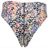 arena Rulebreaker UNIQUE Brief Bikini Bottoms Athletic Sport Swimsuit for Women, Mosaic, X-Small view 4