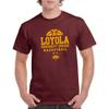 UGP Campus Apparel AS08 - Loyola University Chicago Ramblers Basketball Hype T-Shirt - 2X-Large - Maroon view 2