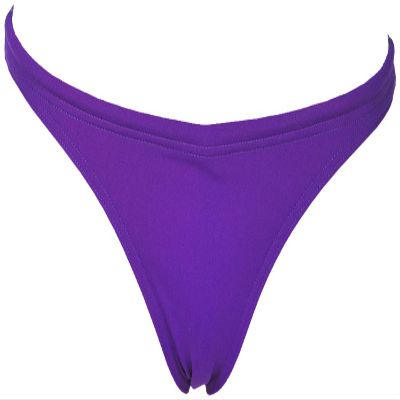 arena Rulebreaker FREE Brief Bikini Bottoms Athletic Sport Swimsuit for Women, Mirtilla, Large