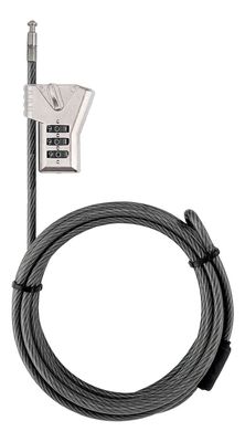 System EX Unisex Adult Noose Combination Cable Lock - Black, N/A