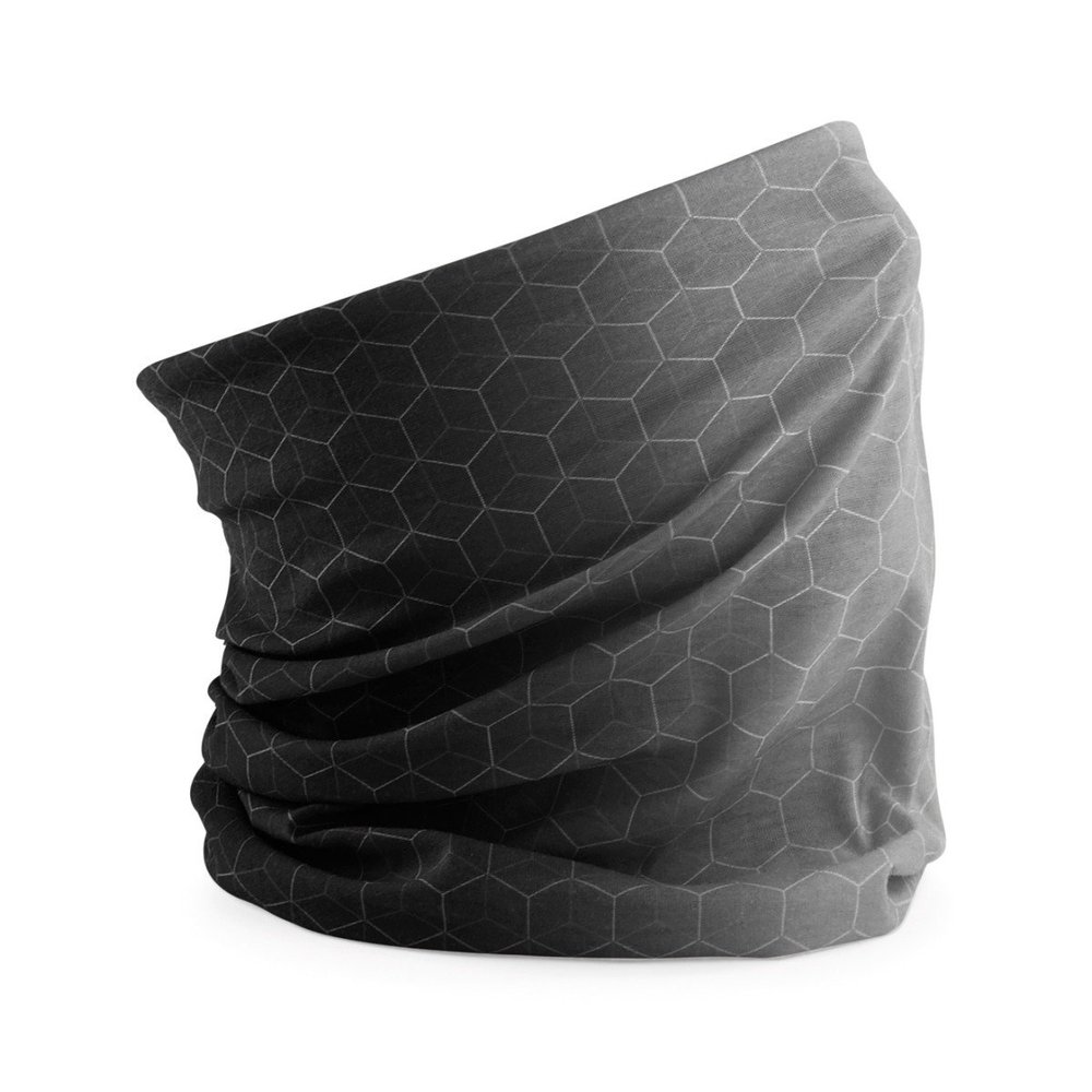 Beechfield Unisex Adults Geometric Morf (One Size) (Geo Gray)