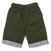 Bienzoe Cotton Casual Boy Shorts: Elastic Waist Bermuda - Kids Aged 4-13 Years Breathable Fit for Summer School Everyday Wear Green Size 8 view 1