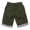 Bienzoe Cotton Casual Boy Shorts: Elastic Waist Bermuda - Kids Aged 4-13 Years Breathable Fit for Summer School Everyday Wear Green Size 8 view 2