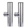 Amarine Made Boat Rod Holders Clamp Stainless Steel Rod Holders Clamp on Fishing Rod Holder for Rails 22mm (7/8") to 25mm (1") diam (2 PCS) view 3