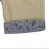 Bienzoe Cotton Casual Boy Shorts: Elastic Waist Bermuda - Kids Aged 4-13 Years Breathable Fit for Summer School Everyday Wear Khaki Size 12 view 4