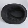 Queenbox Child Linen Fedora Hat Boy Girl Jazz Cap Kids Straw Sun Cowboy Hat Black view 4