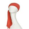 Bundle - 2 Items: Mantra Long Scarf by Christine Headwear (Item #1), Christy's Wigs Q & A Booklet (Item #2) - Color: Red view 2