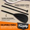 (1) Replacement Adjustable Oar Paddle - For SereneLife SLSUPB10 and SLSUPB20 Thunder Wave Inflatable Stand Up Water Paddle Boards - SereneLife PRTSLSUPPDL view 3
