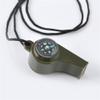 Baost 3 in 1 Outdoor Camping Hiking Emergency Survival Gear Whistle with Compass Thermometer for Camping Hiking Sports Dog Training view 4