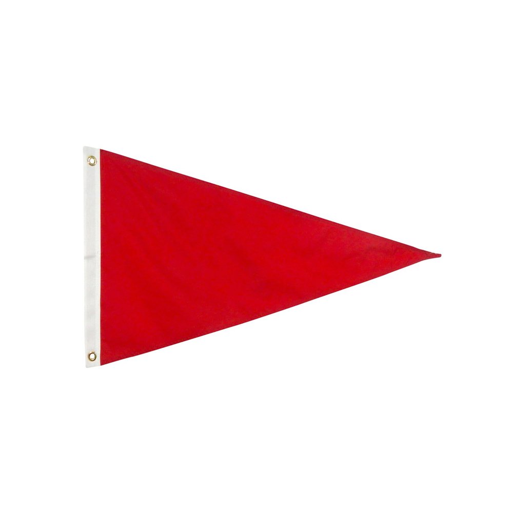 3x6' Gale Storm Warning Nautical Boating Signal Triangle Pennant, Made in USA