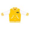 Creative Knitwear College Baby NCAA Officially Licensed Letterman Varsity Jacket - North Dakota State Logo - Gold - 0-3 Months view 1