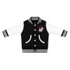 Creative Knitwear College Baby NCAA Officially Licensed Letterman Varsity Jacket - Georgia Bulldog Head Logo - Black - 4T view 1